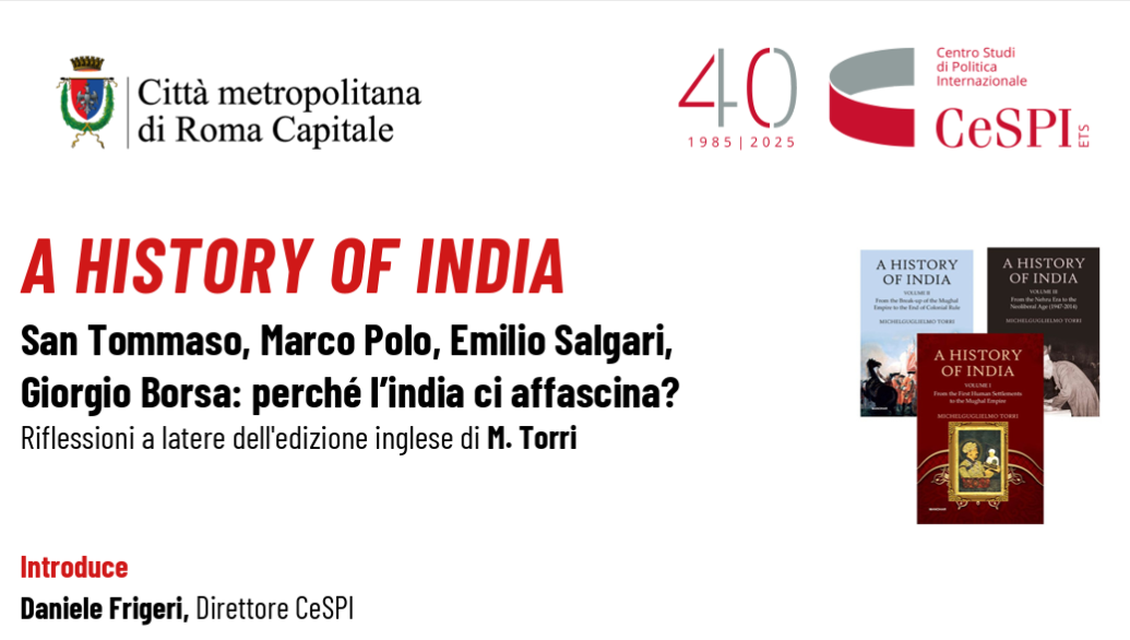 A History of India - San Tommaso, Marco Polo, Emilio Salgari, Giorgio Borsa: perché l’india ci affascina?